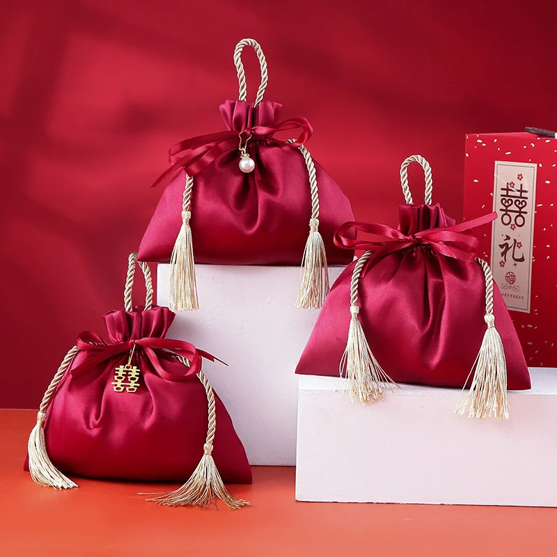 Velvet Jewelry Box - 10PCS Luxury Packing Drawstring Velvet Pouch