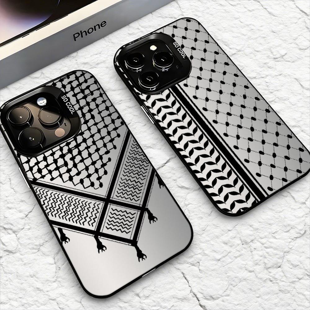 Keffiyeh P-Palestine Phone Cas - Apple Iphone 16 评论和价格