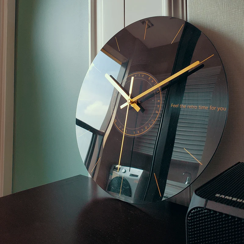 Luxury Silent Wall Clock Livin - Luxury Lifestyle Us 评论和价格