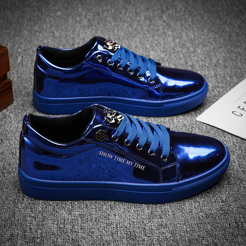 Luxury Men Casual Sneakers Blu - Luxury Lifestyle Us 评论和价格