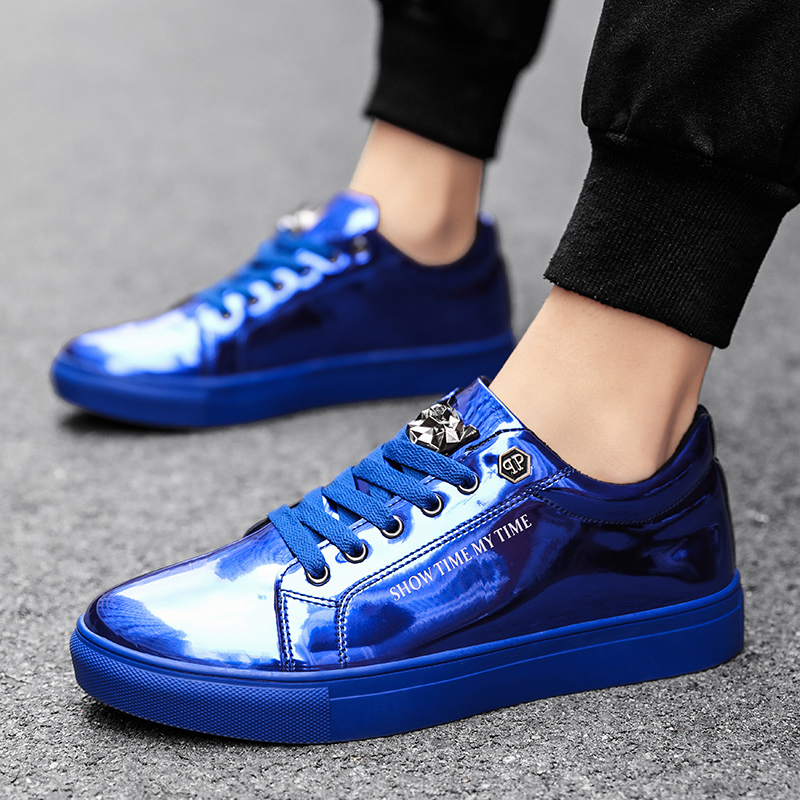 Luxury Men Casual Sneakers Blu - Luxury Lifestyle Us 评论和价格
