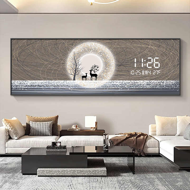 xx-Light Luxury Elk Living Roo - Luxury Lifestyle Background 评论和价格
