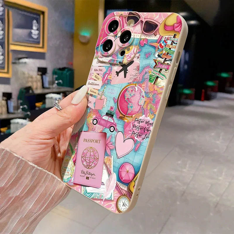 Travel Plane Printed Matte Ant - Apple Iphone 16 评论和价格