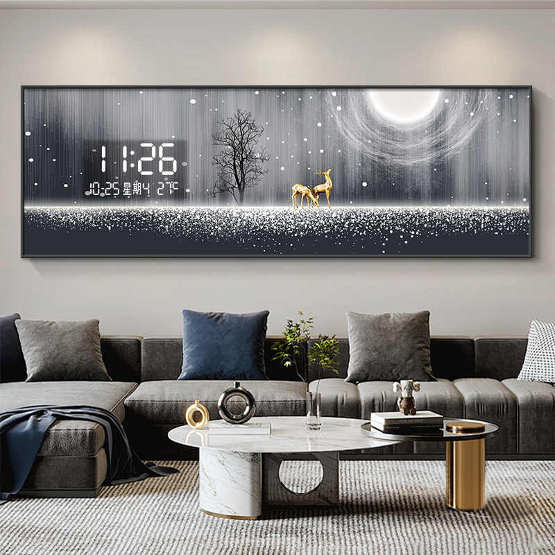 Light Luxury Elk Living Room D - Luxury Lifestyle Background 评论和价格