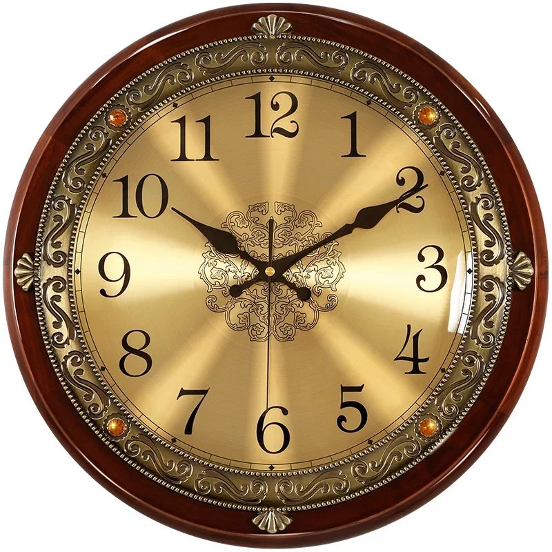 Luxury Wood Wall Clock Metal R - Luxury Lifestyle Us 评论和价格