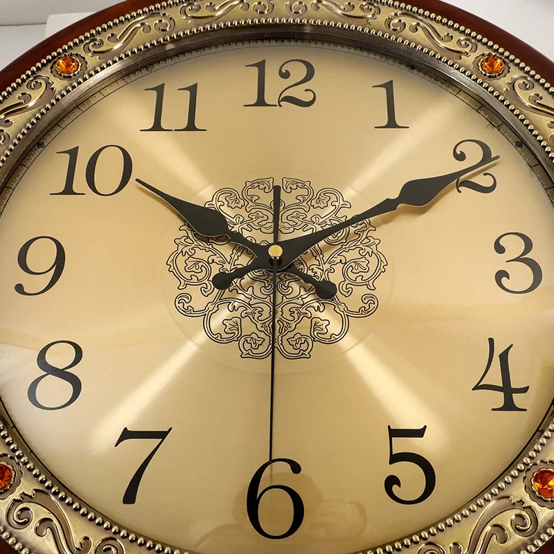 Luxury Wood Wall Clock Metal R - Luxury Lifestyle Us 评论和价格