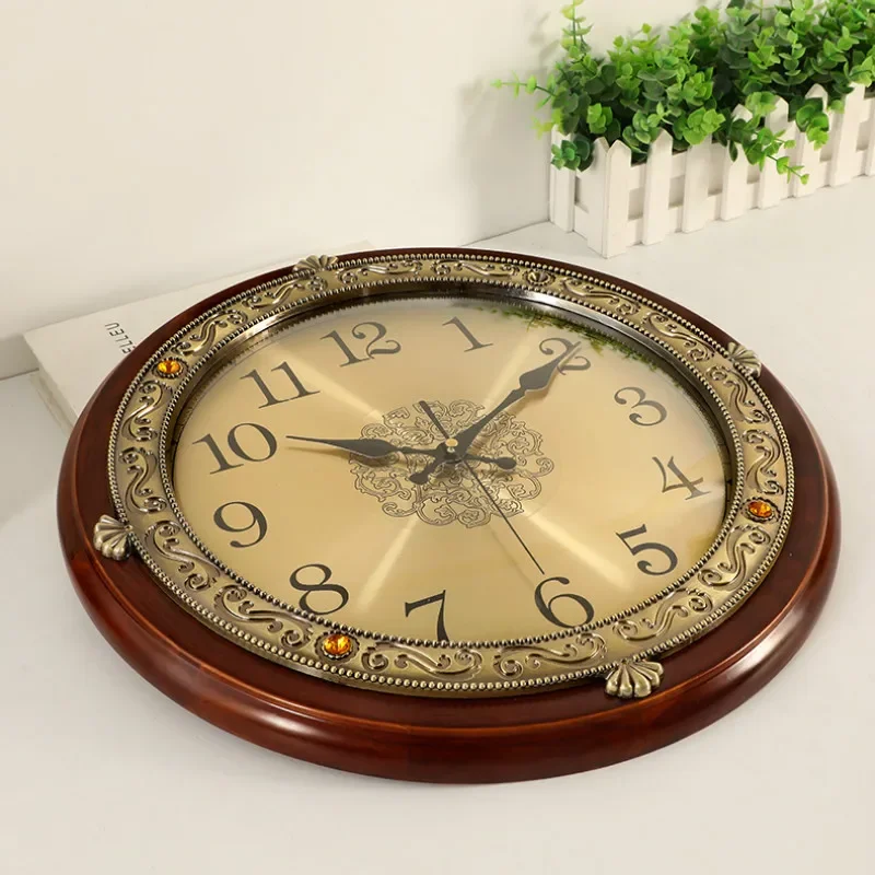 Luxury Wood Wall Clock Metal R - Luxury Lifestyle Us 评论和价格